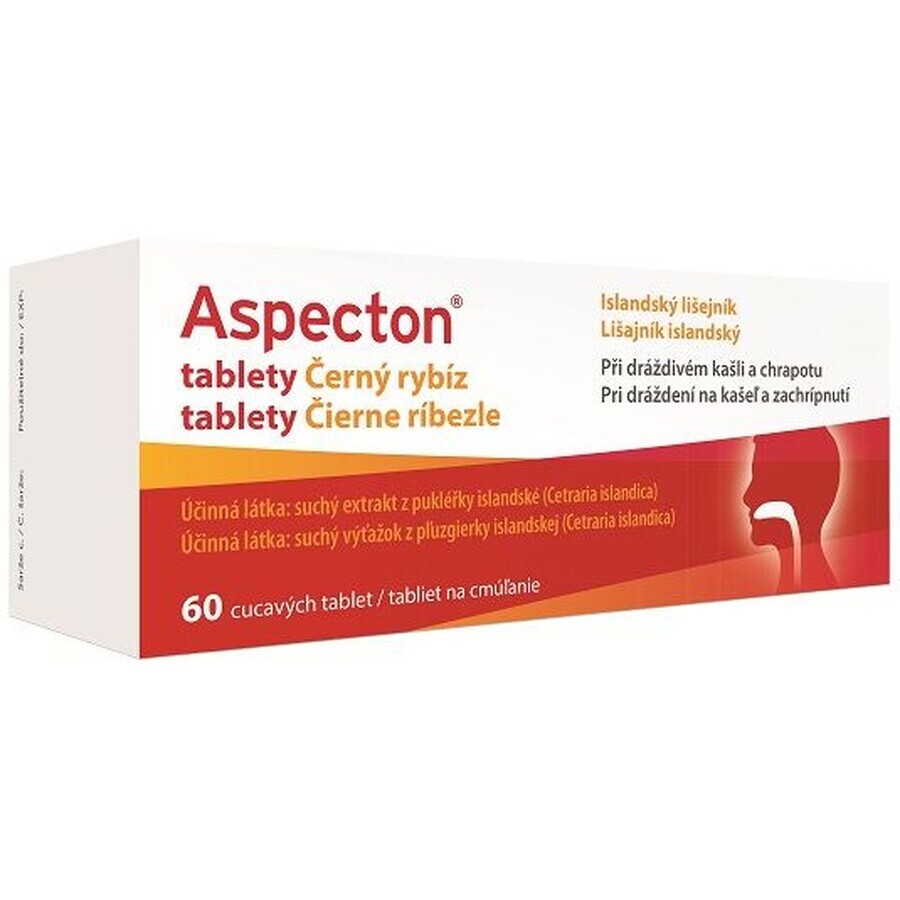 Aspecton tegen hoest zwarte bes 60 tabletten 60 stuks