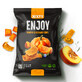 Chips with pumpkin and rosemary, 40 g, Enjoy