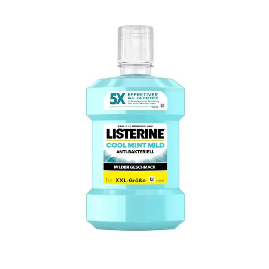 Cool Mint Milde Mundspülung, 1 Liter, Listerine