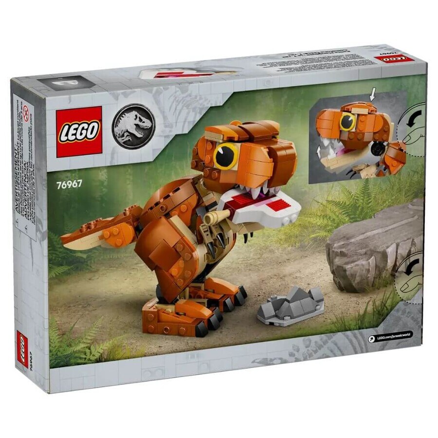 Kleiner Eatie T Rex Jurassic World, +7 Jahre,76967, Lego