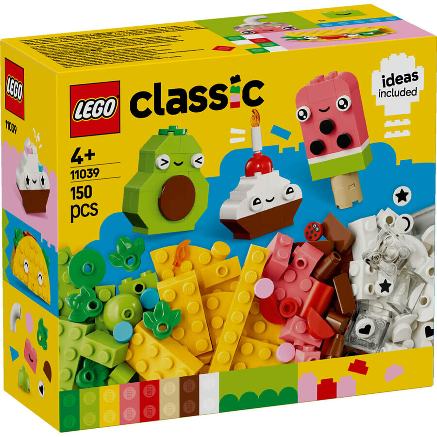 Creative Food Classic, 11039, + 4 años, Lego