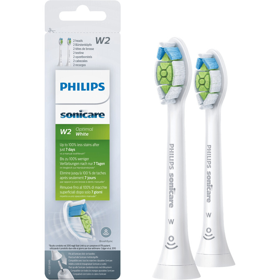 Philips Sonicare Optimal White HX6062/10 Accesorii standard 2 buc