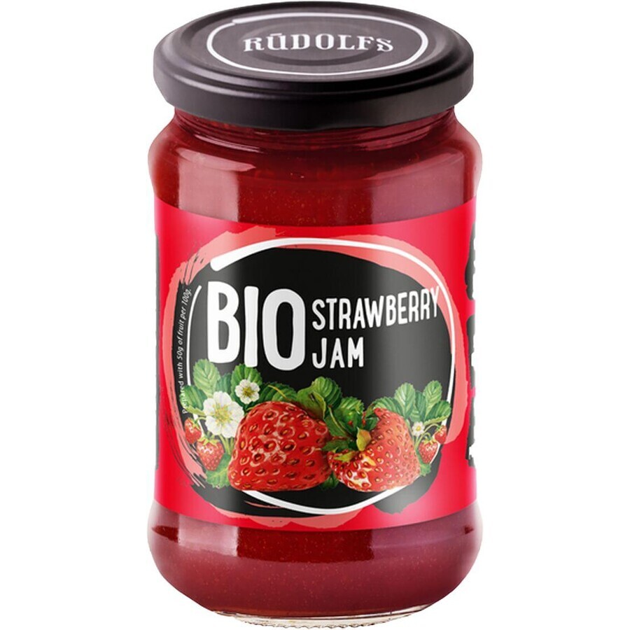 Allnature Rudolfs Bio-Erdbeer-Konfitüre 400 g