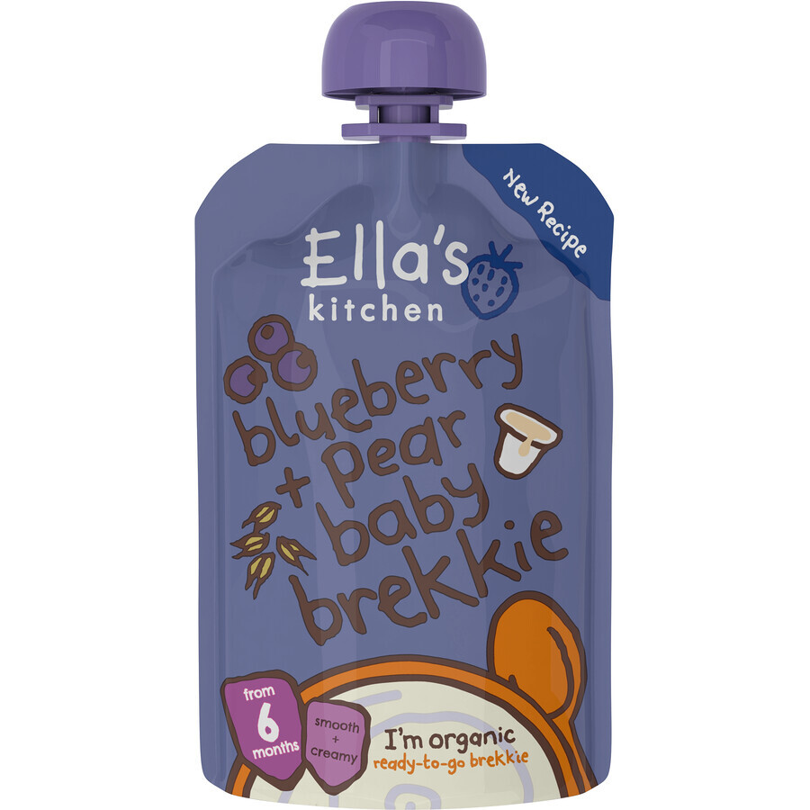 Ella's Kitchen BIO Ontbijt met bosbessen en peren 100 g