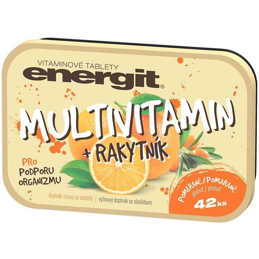 Energit Multivitaminico al gusto di arancia 42 compresse