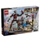 Batalia plina de actiune din Capitanul America - Razboi civil Marvel, 10 ani+, 76314, Lego