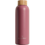Waterdrop Roestvrijstalen fles, donkerroze mat 600 ml Waterdrop Roestvrijstalen fles, donkerroze mat 600 ml
