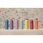Waterdrop Roestvrijstalen fles, donkerroze mat 600 ml Waterdrop Roestvrijstalen fles, donkerroze mat 600 ml