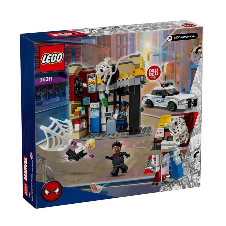 Spider-Verse Miles Morales vs Spot Marvel, 9 jaar+, 76311, Lego