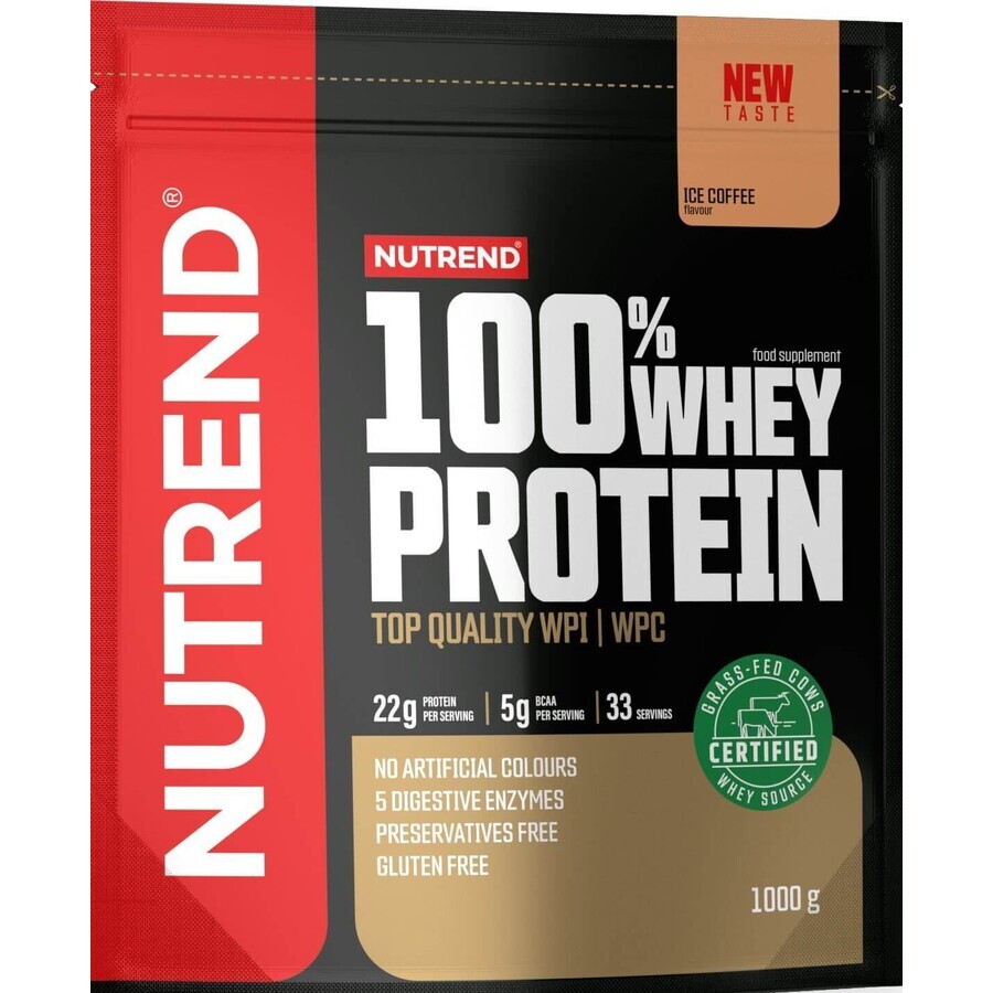 Nutrend 100% Molkenprotein L'ad Kaffee 1000 g