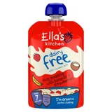 Puré ecológico con plátano, fresas, arroz con leche y vainilla, + 7 meses, 80 g, Ella's Kitchen