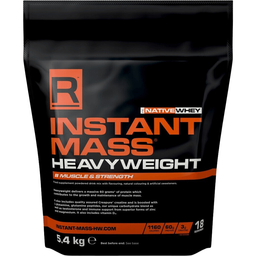 Reflex Nutrition Instant Mass Heavy Weight Ciocolată-Nucă 5,4 kg