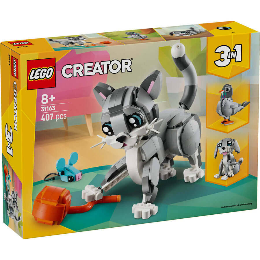 Verspielte Katze, 31163, + 8 Jahre, Lego