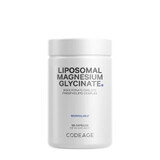 Magnésium bisglycinate liposomal avec biopérine Codeage, 120 gélules, GNC, GNC