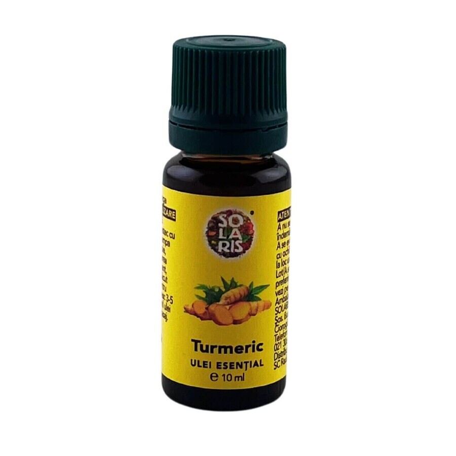 Olio essenziale di curcuma, 10 ml, Solaris