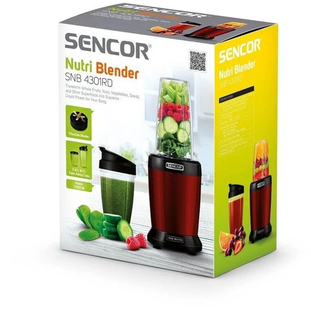 Table blender Sencor SNB 4301RD nutri blender