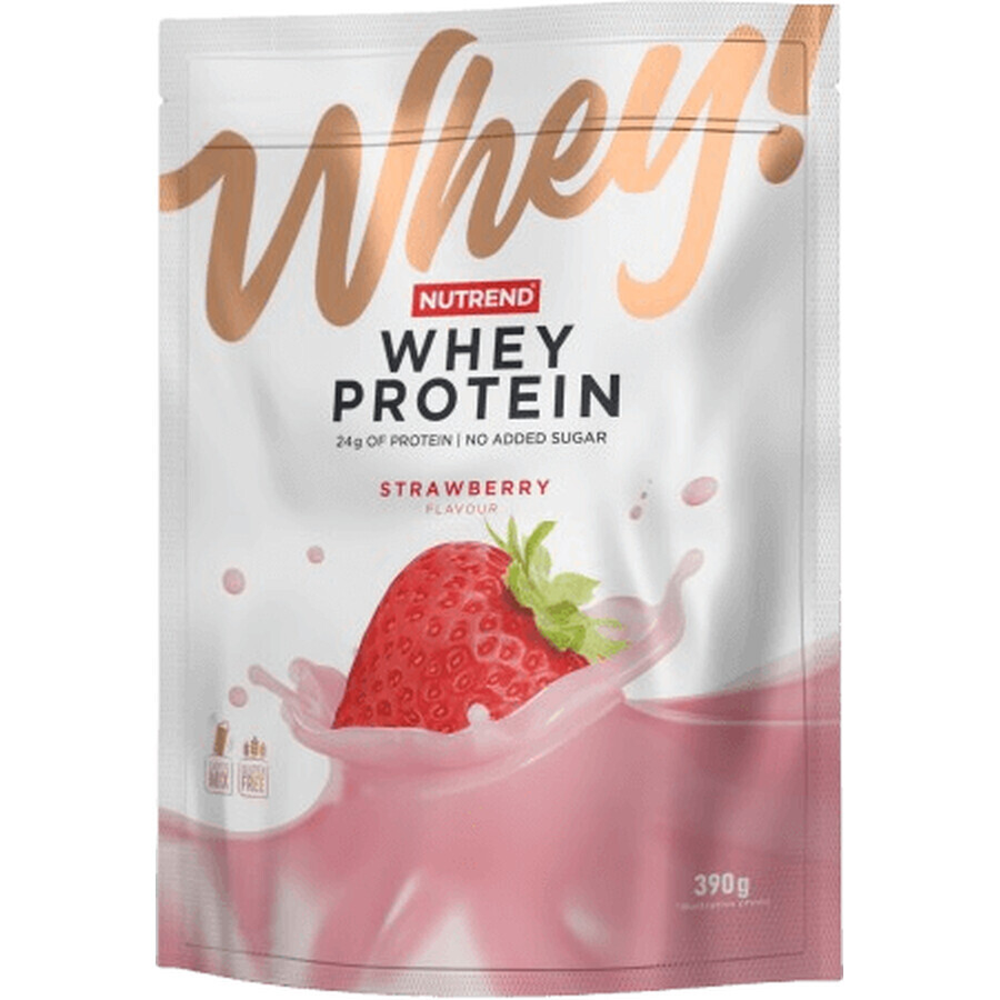 Nutrend Whey Protein, strawberry 390 g