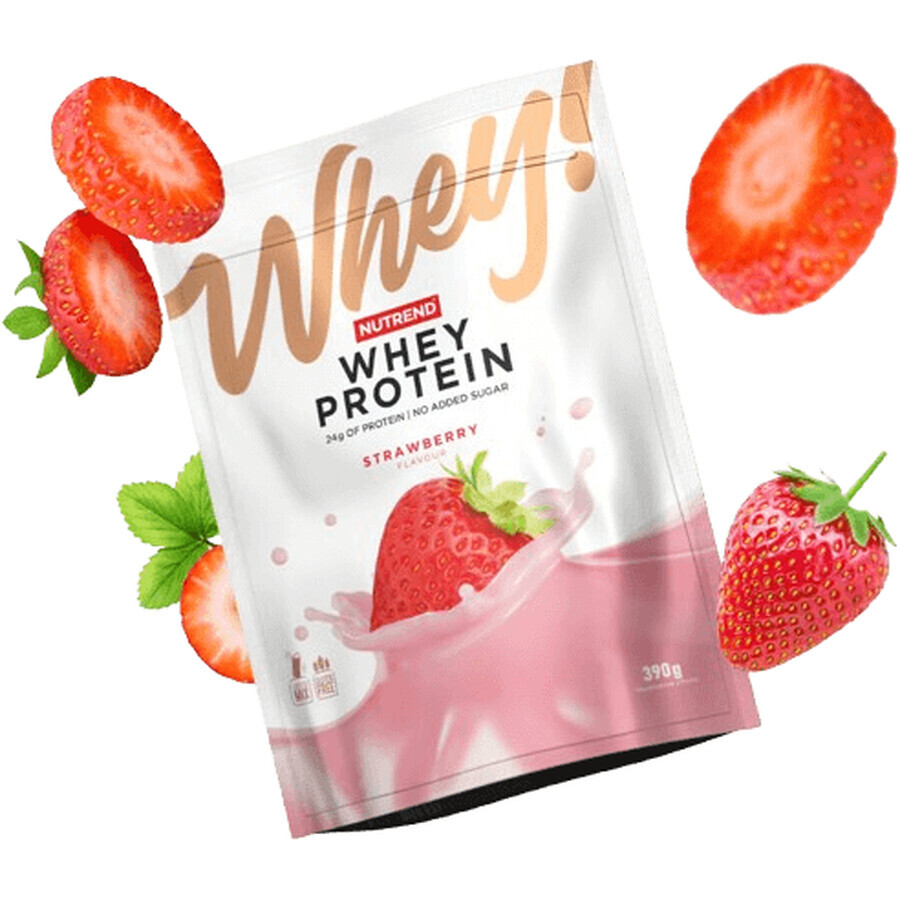 Nutrend Whey Protein, strawberry 390 g