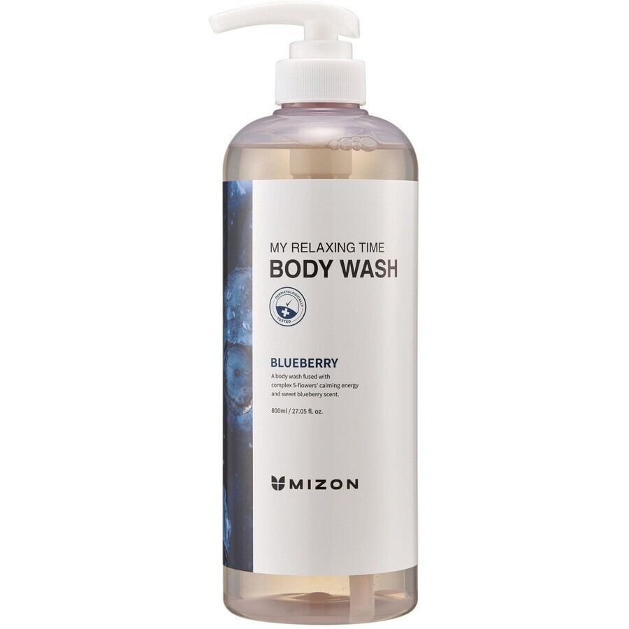 Mizon My Relaxing Time Delicious Blueberry Body Wash 800 ml