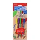 Set de 5 brosses en poils synthétiques, Daco
