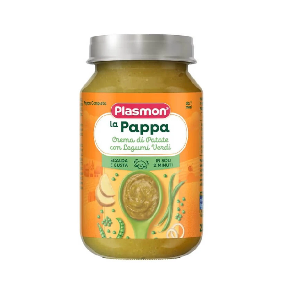 Menu aardappelen en groene groenten, +7 maanden, 200 g, Plasmon