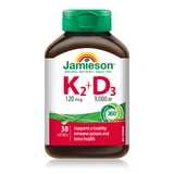 Vitamine K2 120 MCG + D3 1000 IU, 30 capsules, Jamieson