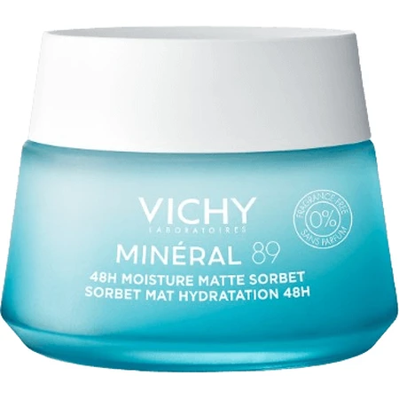 Vichy Mineral 89 48H matterende hydraterende sorbet 50 ml