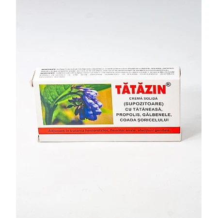 Tatazin suppositories, 10 pcs, Elzin Plant