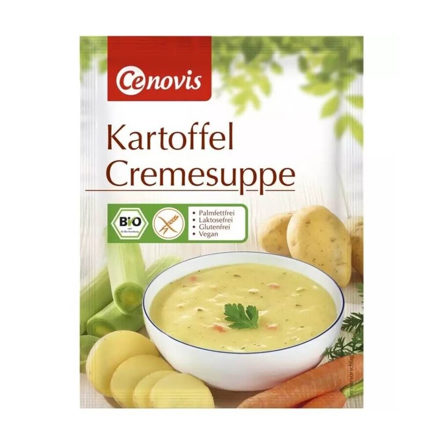 Biologische crème van aardappelsoep, 48 g, Cenovis