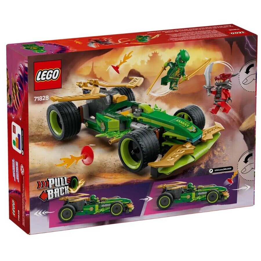 Lloyd Ninjagos Rennwagen mit Bogenmotor, ab 7 Jahren, 71828, Lego