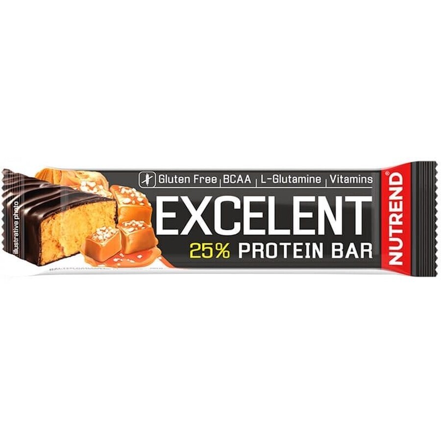 Nutrend Excelent Excellent Barretta proteica al caramello salato 85 g