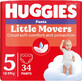 Huggies&#174; Little Movers Pants 5, 34 pz.