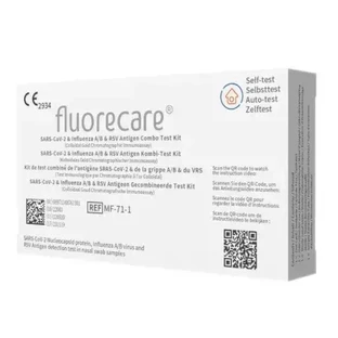 Schnelltest 4 in 1 Combo Covid19 + Flu A/B + RSV Fluorecare, 1 Stück, Advent
