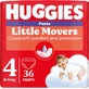Huggies® Little Movers Höschen 4, 36 Stück