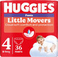 Huggies&#174; Little Movers Pants 4, 36 pz.