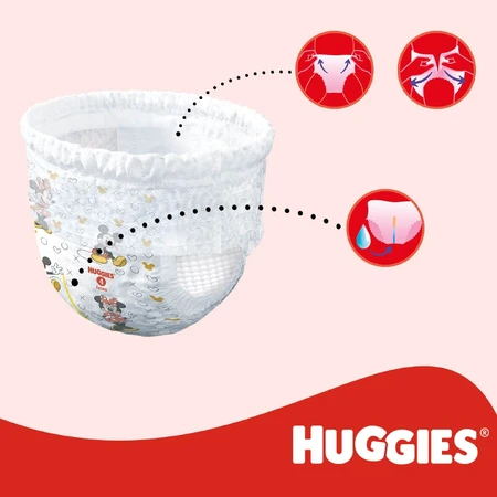 Huggies® Little Movers Höschen 4, 36 Stück