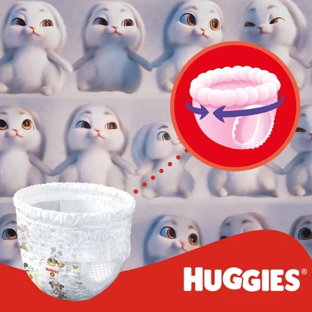 Huggies® Little Movers Höschen 4, 36 Stück