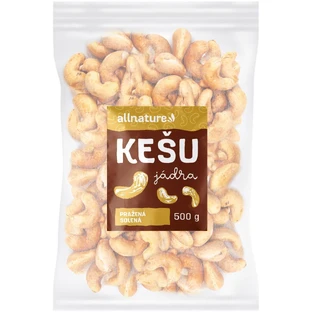 Allnature roasted salted cashew nuts 500 g
