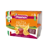 Fruchtmischung Banane, Apfel, Aprikose, Orange, +6 Monate, 4 x 100g, Plasmon