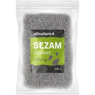 Allnature Zwarte Sesam 500 g