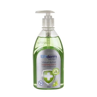 Savon liquide antibactérien à l'extrait d'aloe vera biologique, 400 ml, Epiderm