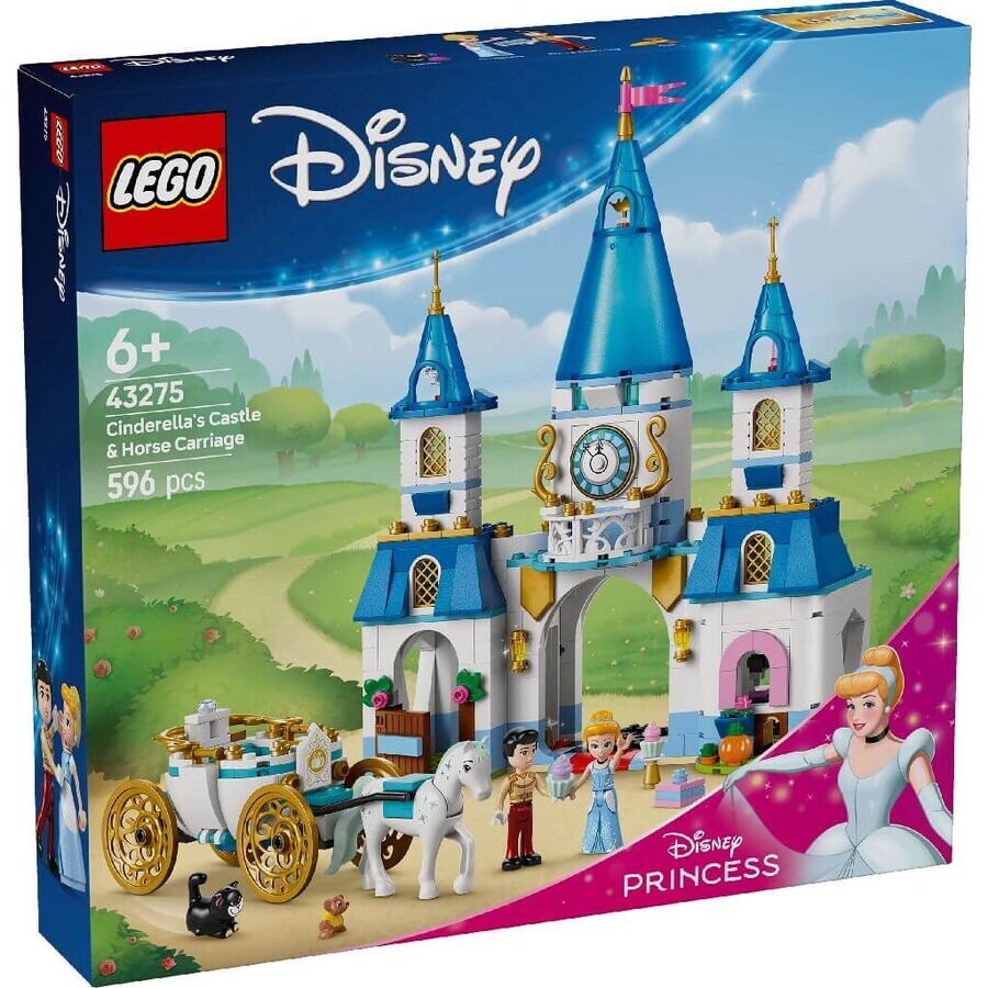Assepoesters kasteel en koets, 43275, + 6 jaar, Lego