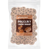 Allnature Milk chocolate covered pretzels 500 g