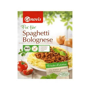 Espaguetis boloñesa bio, 40 g, Cenovis