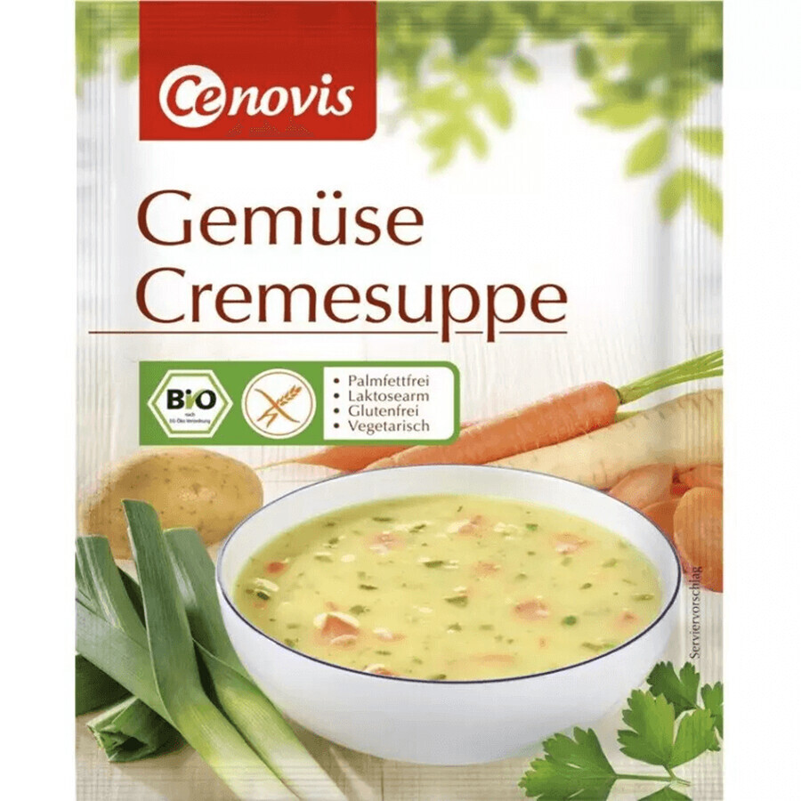 Cream of organic vegetable soup, 64 g, Cenovis