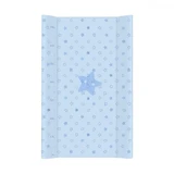 Wickeltisch mit Einlage und offener Platte, 50x70 cm, Blaue Sterne, Ceba Baby