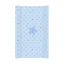 Zwaddertafel met inleg en open bovenkant, 50x70 cm, Blauwe sterren, Ceba Baby