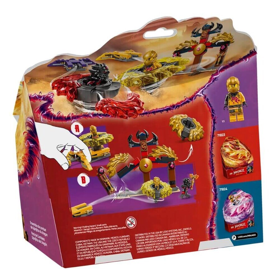 Spinjitzu Ninjago drakengevechtspakket, 6 jaar+ 71826, Lego