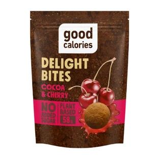 Aperitivo de dátiles con cerezas y cacao, 58 g, Buenas calorías