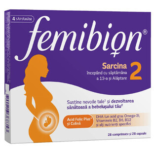 Femibion 2, 28 tabletten+28 capsules, Femibion
